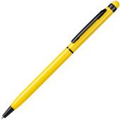 Ручка шариковая со стилусом TOUCHWRITER BLACK, глянцевый корпус